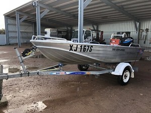 2007 Quintrex 385 Explorer Aluminium Boat Tinnies ...