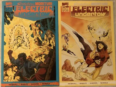 Strikeforce Morituri Electric Undertow 2 & 3 (Marvel 1989) Mark Bagley NM