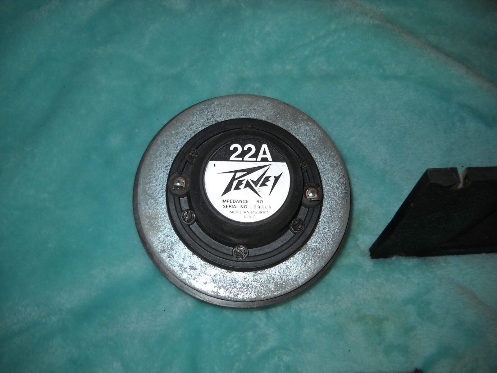 Vintage PEAVEY CH3 HORN w/ 22A Compression Driver - NICE - fits 22XT RX22 etc