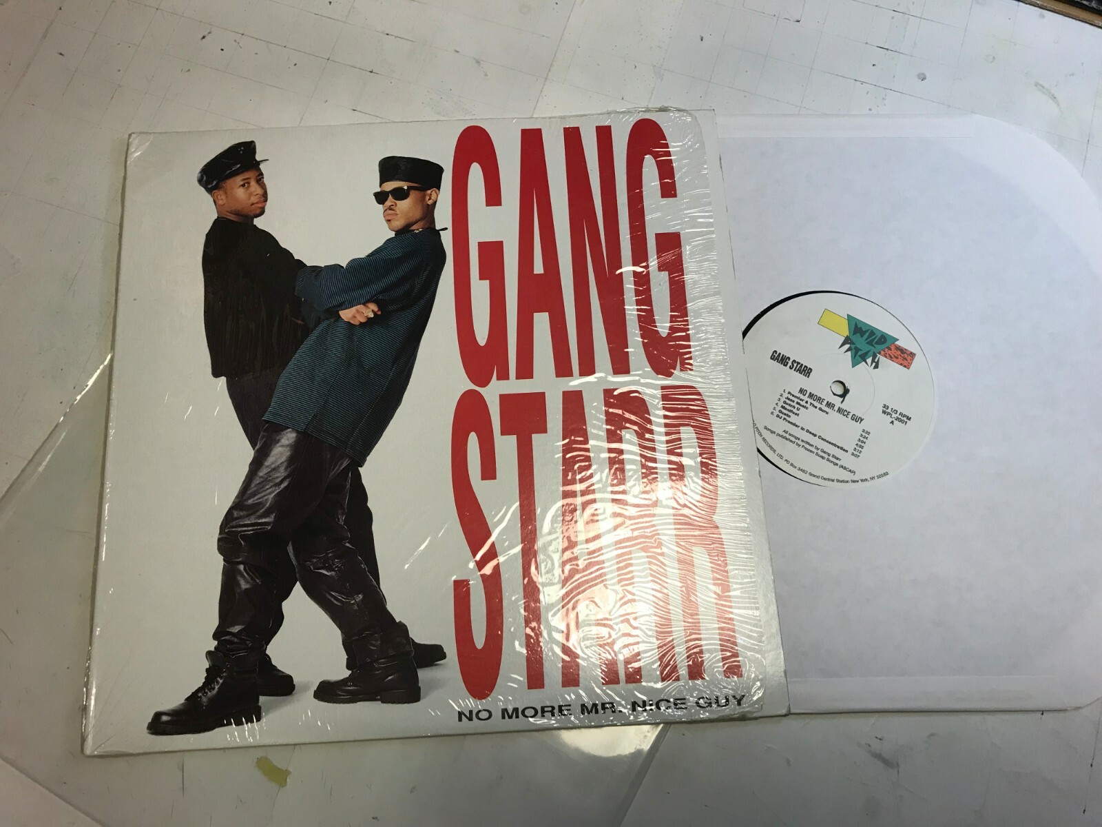 ⭐︎US盤⭐︎Gang Starr-No More Mr. Nice Guy（美品） No More Mr. Nice Guy | Gang Star | Wild Pitch Records