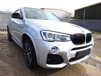 2018 18 REG BMW X4 XDRIVE30D M SPORT AUTO DAMAGED REPAIRABLE SALVAGE