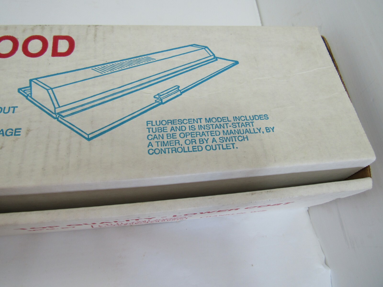 Versa-Hood Fluorescent Deluxe Full Hoods, 24-Inch NEVER USED Aquarium Light Hood