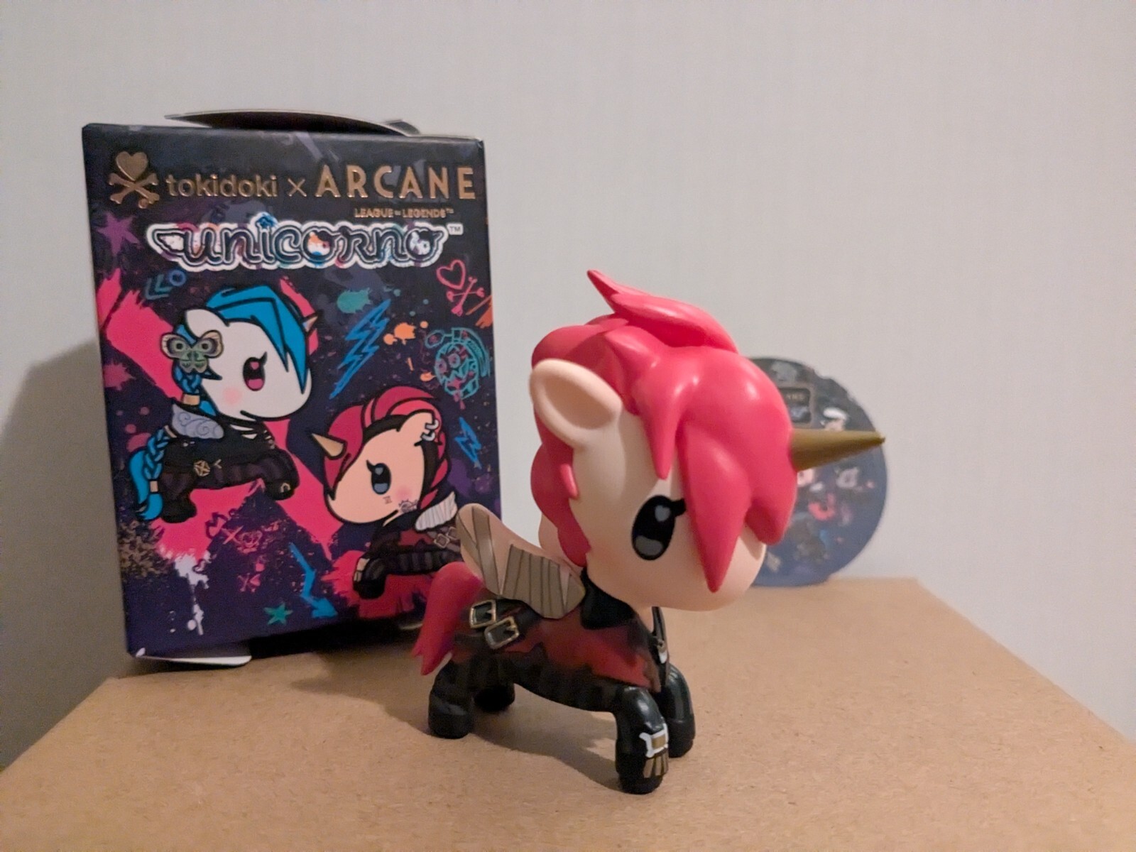 ARCANE TOKIDOKI League of Legends フィギュア League Tokidoki X Arcane Jinx Figure Q-Version Ornament Game