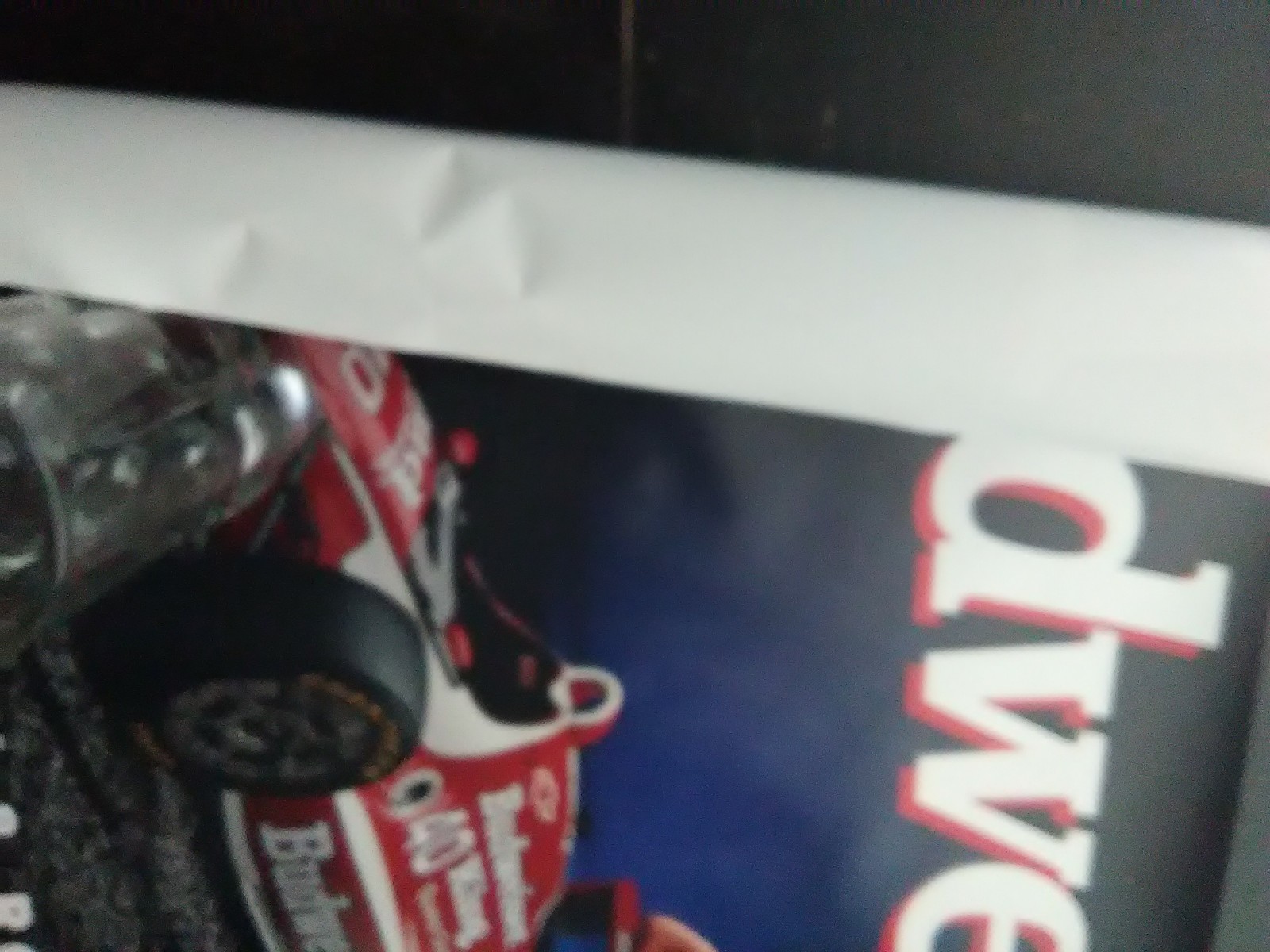 Budweiser Indy car racing Poster Bernstein And Guerrero vintage collectable 1993