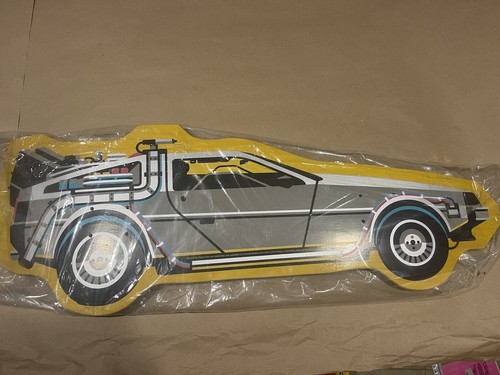 BRUSH スケートボードデッキ　BACKTOTHEFUTURE/デロリアン Back To The Future 35th Anniversary Skateboard Deck BTTF