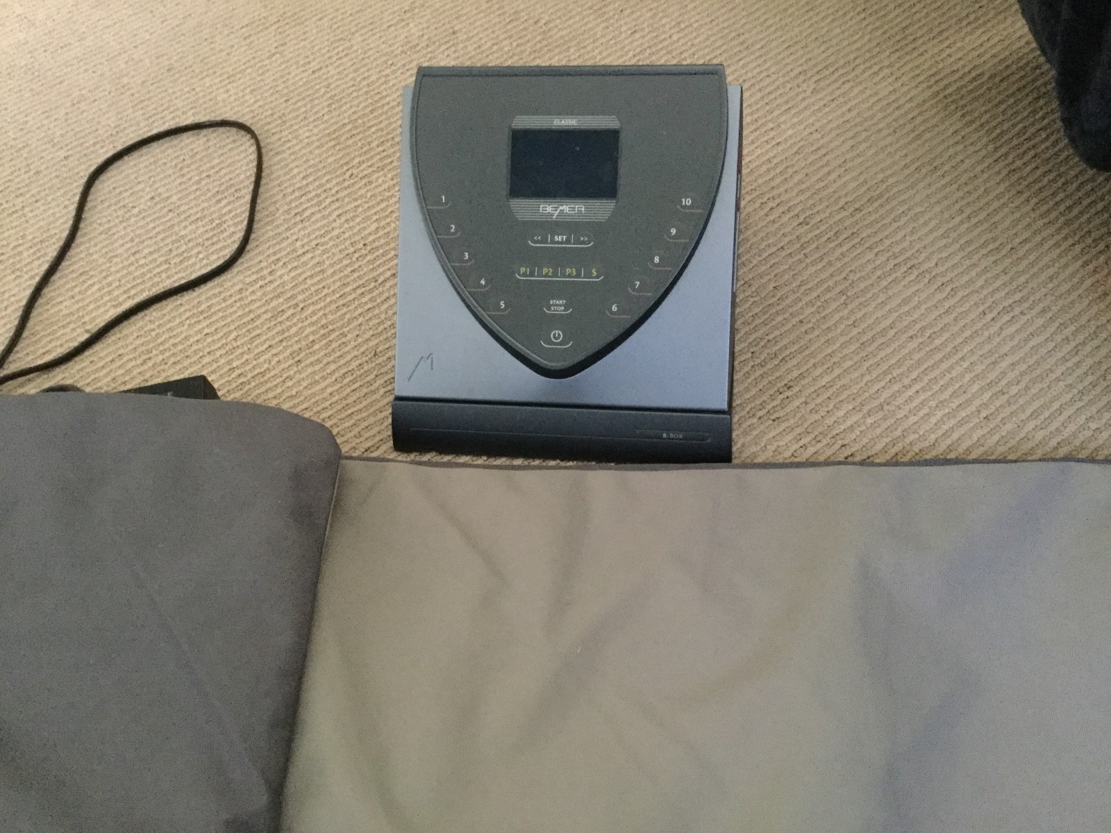 BEMER 3000 Pulsed Electromagnetic Field (PEMF) Therapy Device Mat.