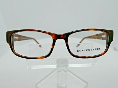 CUTTER & BUCK  Willow Tortoise  53 X 18  140 mm Eyeglass Frame