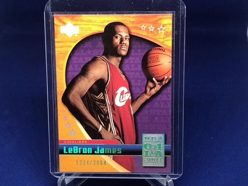 LEBRON JAMES 2003-2004 UPPER DECK ALLSTAR WEEKEND LA RC