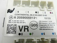 Mercedes S205 W205 14-18 Steuergerät SG Türsteuergerät Rechts Vorne Mercedes S205 W205 14-18 16.04.2015 A2059005913... Vorschau 2