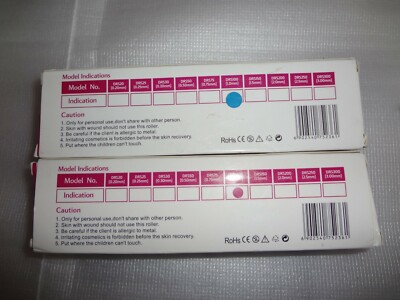 Derma Roller Microneedle System Skin Care Therapy DRS 540 1.0 mm 2 Pcs