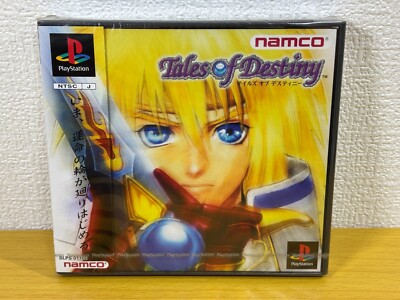 Tales of Destiny PlayStation 1 SONY PS Japan namco Unopened Brand New SEALED NEW