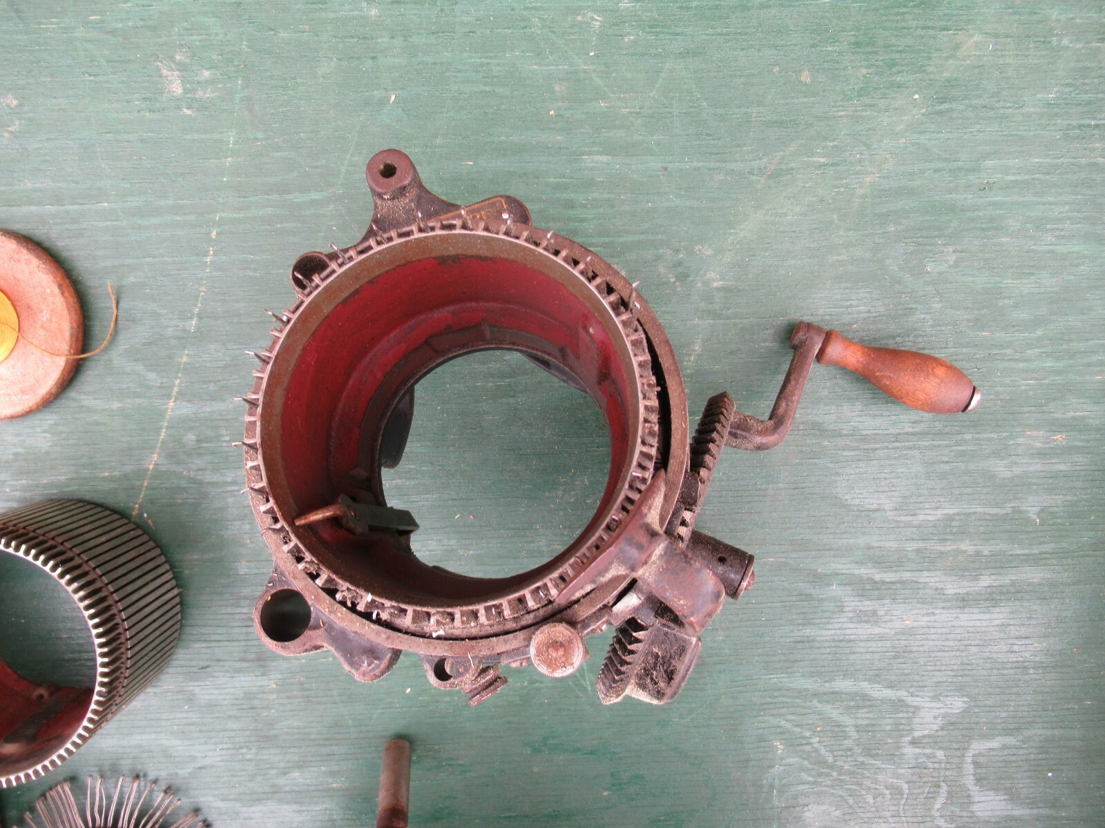 ANTIQUE PT LEGARE  400 AUTO CSM KNITTER MACHINE 4 Cylinder 54 72 80 +  36 Ribber