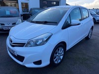 2013 Toyota Yaris 1.33 VVT-i TR 5dr Multidrive S HATCHBACK Petrol Manual