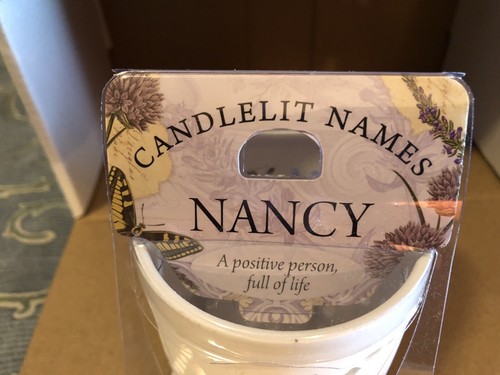 Candlelit Names Personalized Candle Holder H&H Many Female Names & More