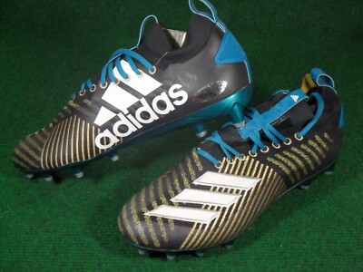 アメフト NFL PRO ADIZERO 8.0 XLサイズ ゴールド【新品】 NEW adidas adizero 8.0 Black Gold Metallic Football Cleats