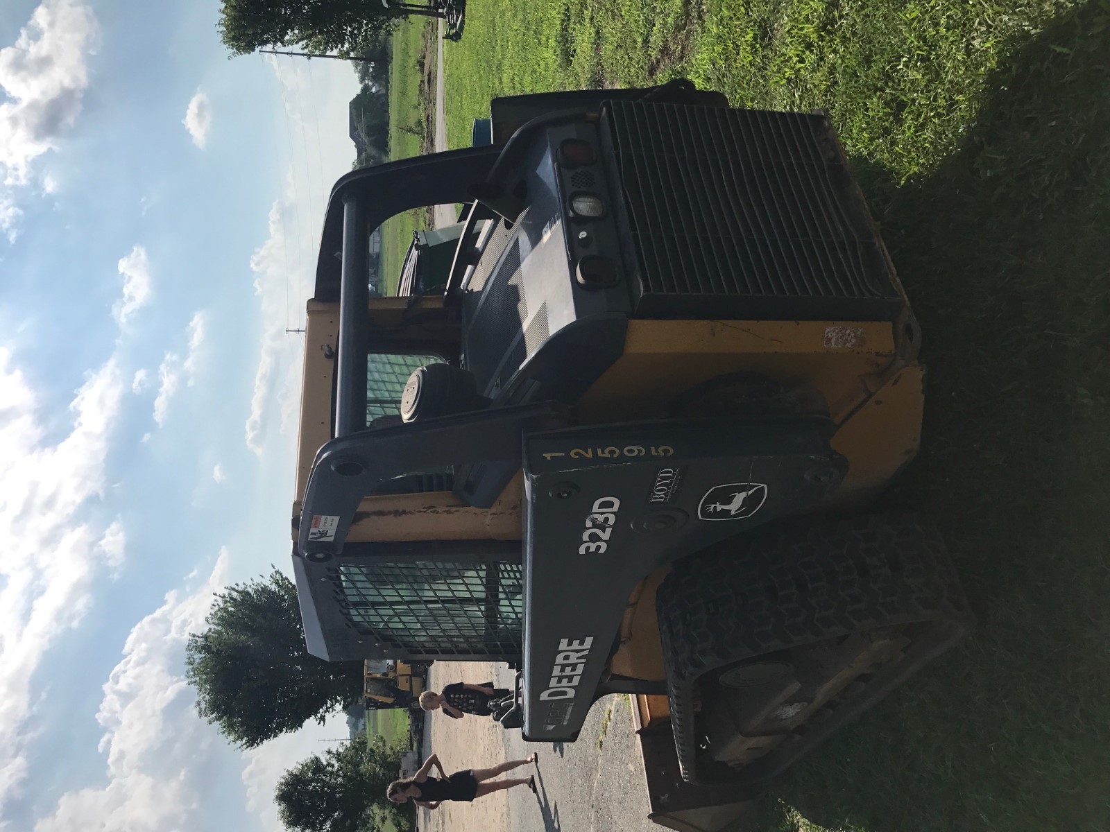 2012 John Deere 323D Track Skid Steer Loader