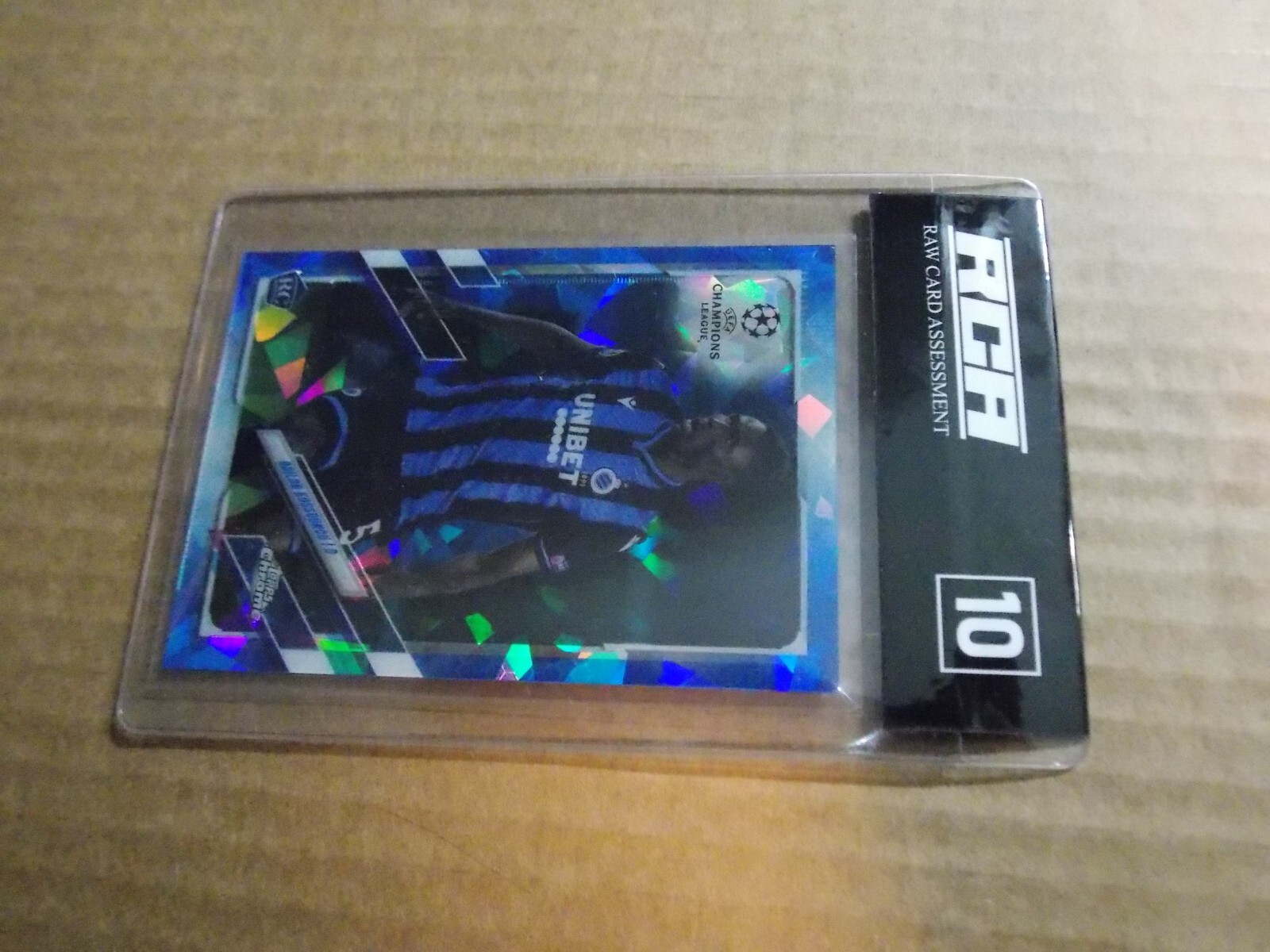 2020-21 Topps Chrome Sapphire UCL Odilon Kossounou Rookie RC