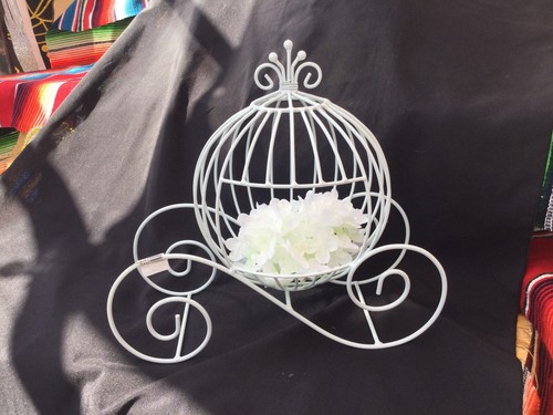 Cinderella Pumpkin Carriage Wedding Wire Centerpiece Coach Carroza de Cenicienta