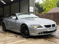 2007 BMW 6 Series 630i Sport 2dr Auto CONVERTIBLE Petrol Automatic