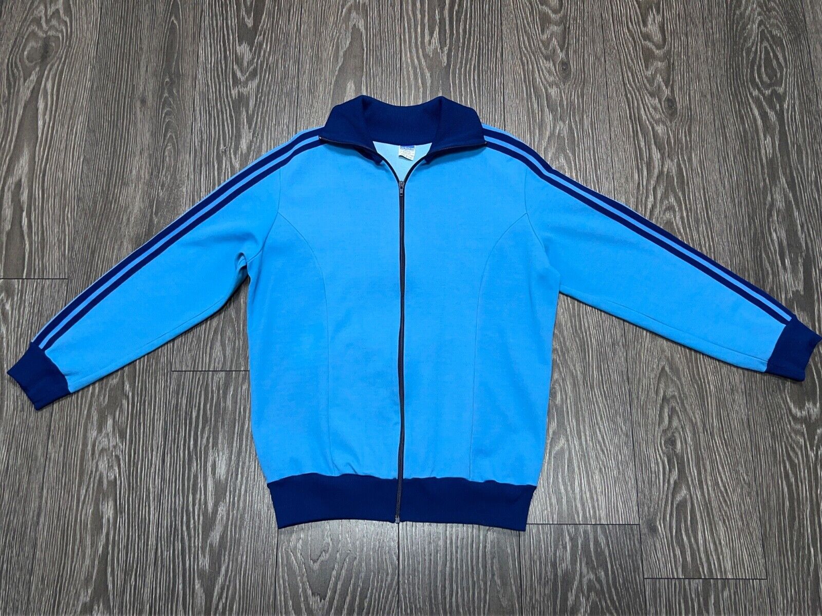 Vintage 1980s Adidas Made in West Germany Track Jacket Zip 3 Vintage 1980s Adidas Made in West Germany Track Jacket Zip 3