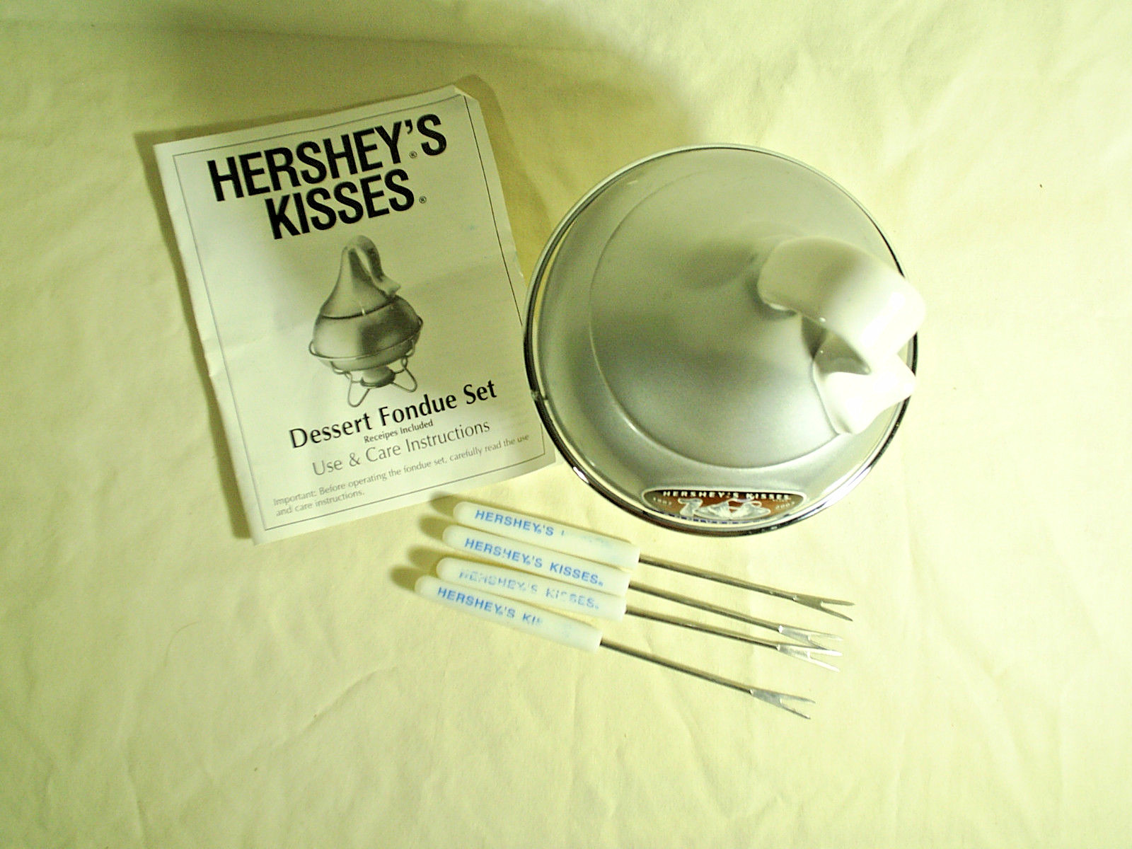 Hershey Dessert Fondue Set 100th Anniversary Hershey's Kisses Chocolate