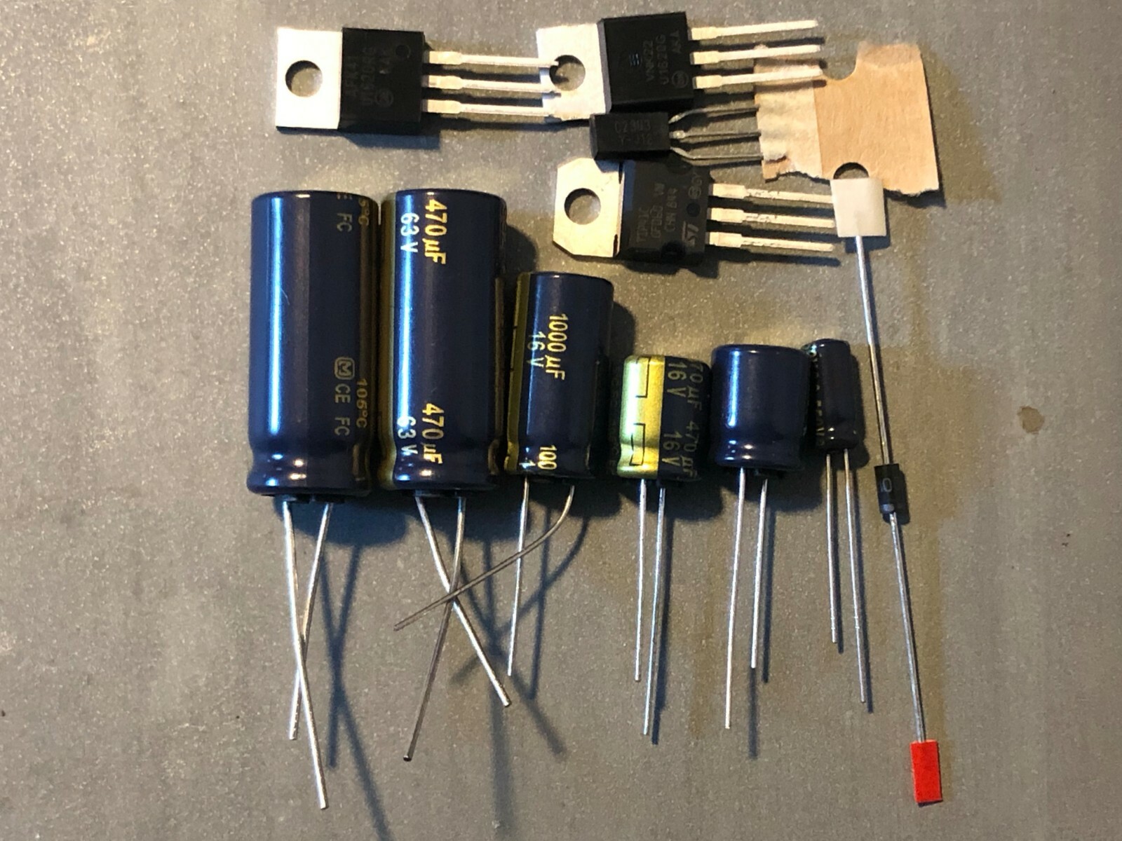 Marantz capacitor kit