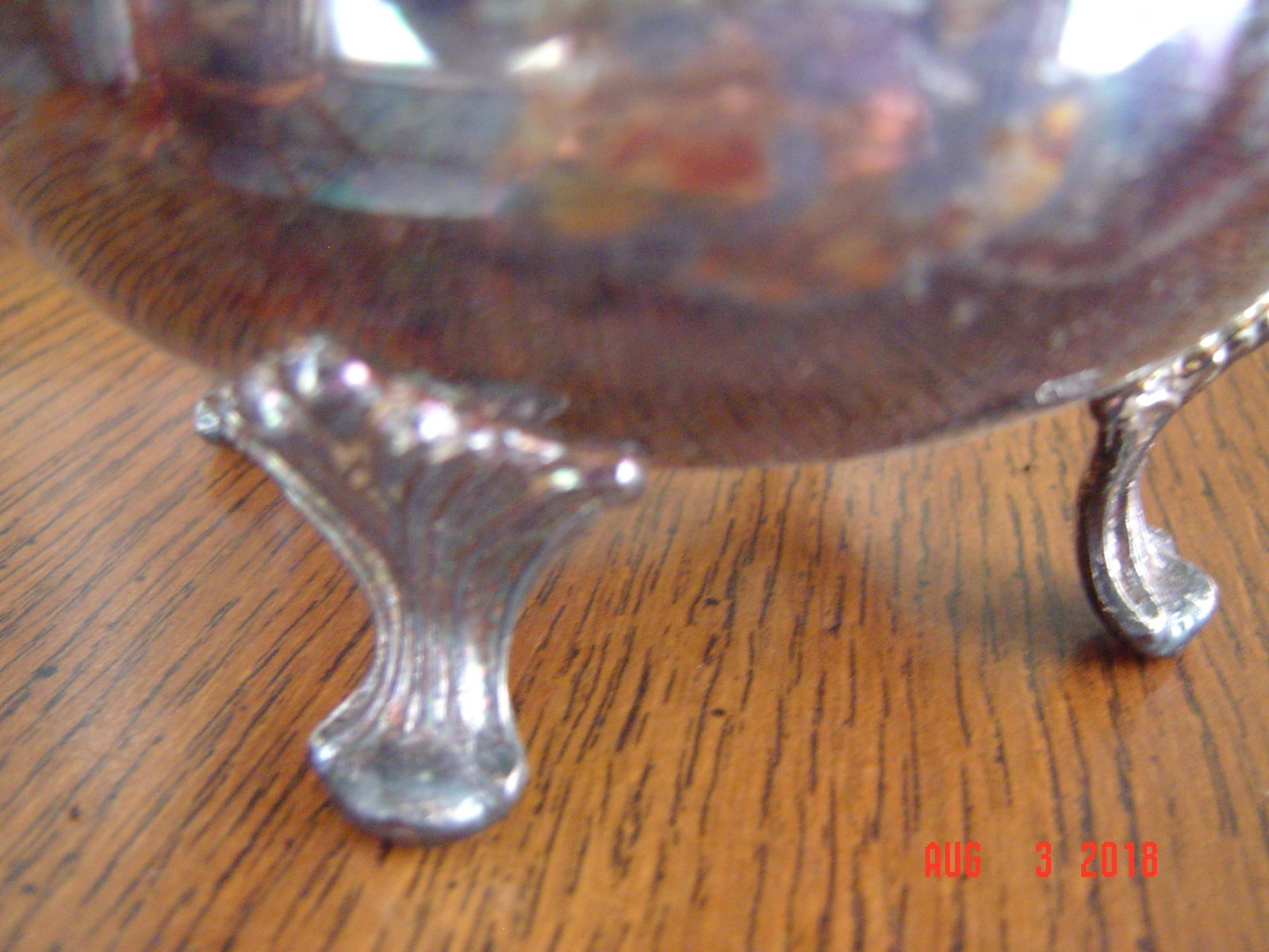 Vintage Sheridan Silverplate Tea Set/Tray