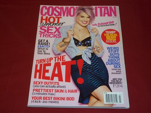 2013 JULY COSMOPOLITAN MAGAZINE - KELLY OSBOURNE - FRONT