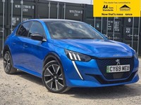 2020 Peugeot E-208 50kWh GT Hatchback 5dr Electric Auto (136 ps) Hatchback Elect