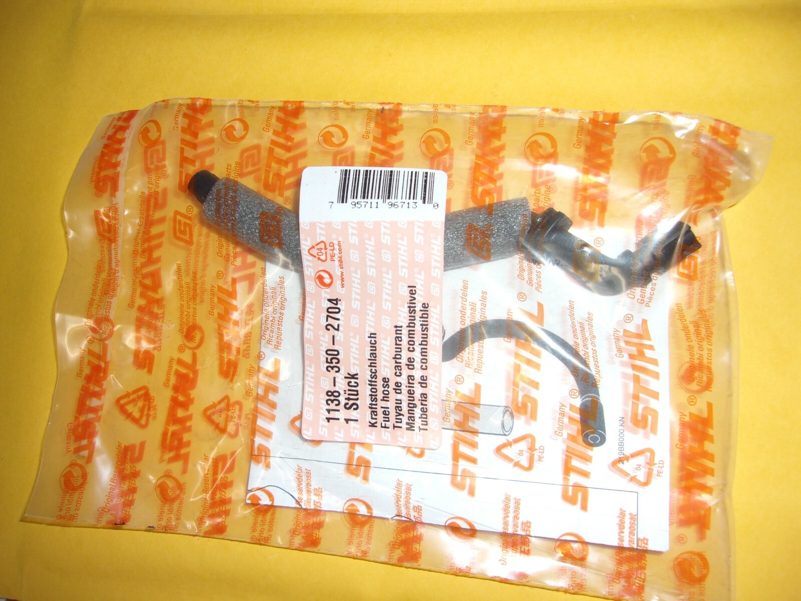 Stihl OEM MS441 Fuel Hose MS441C MS 441 1138-350-2704 #GL
