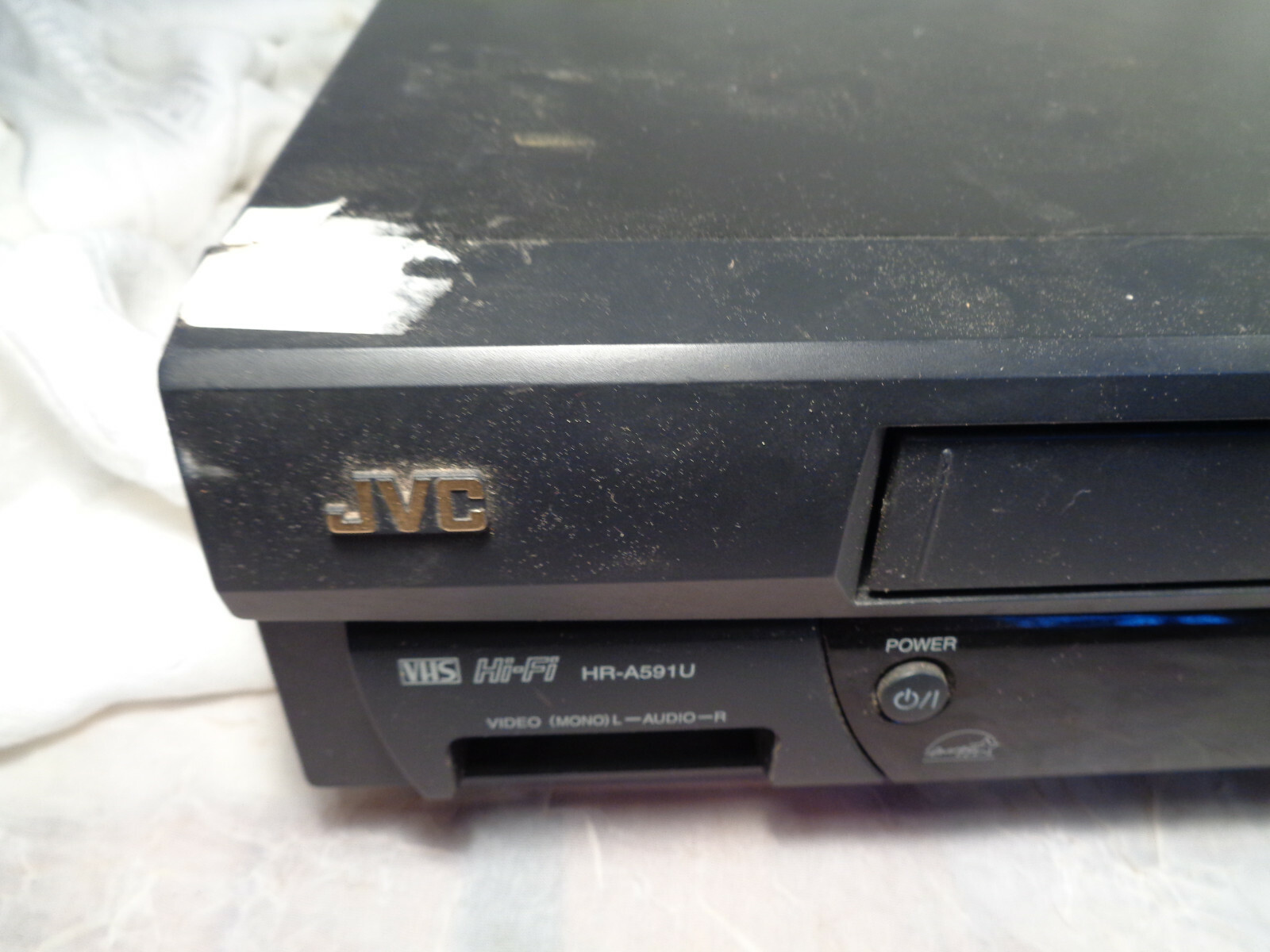 JVC HR-A591U S-VHS VCR Hi-Fi Stereo DA 4 head HQ No Remote TESTED WORKS