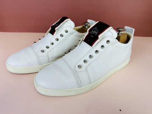 *Christian Louboutin*Fav Fique A Vontade スエード スニーカー Fav Fique A Vontade suede sneakers in beige - Christian