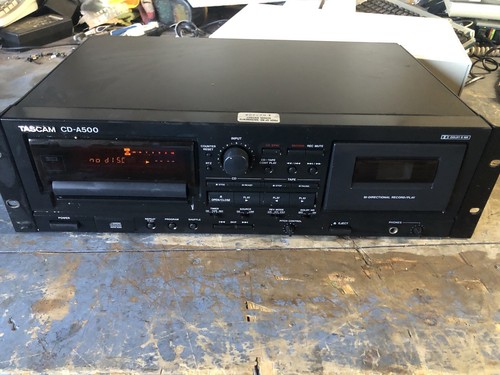 VINTAGE TASCAM CD-A500 CASSETTE CD PLAYER | eBay