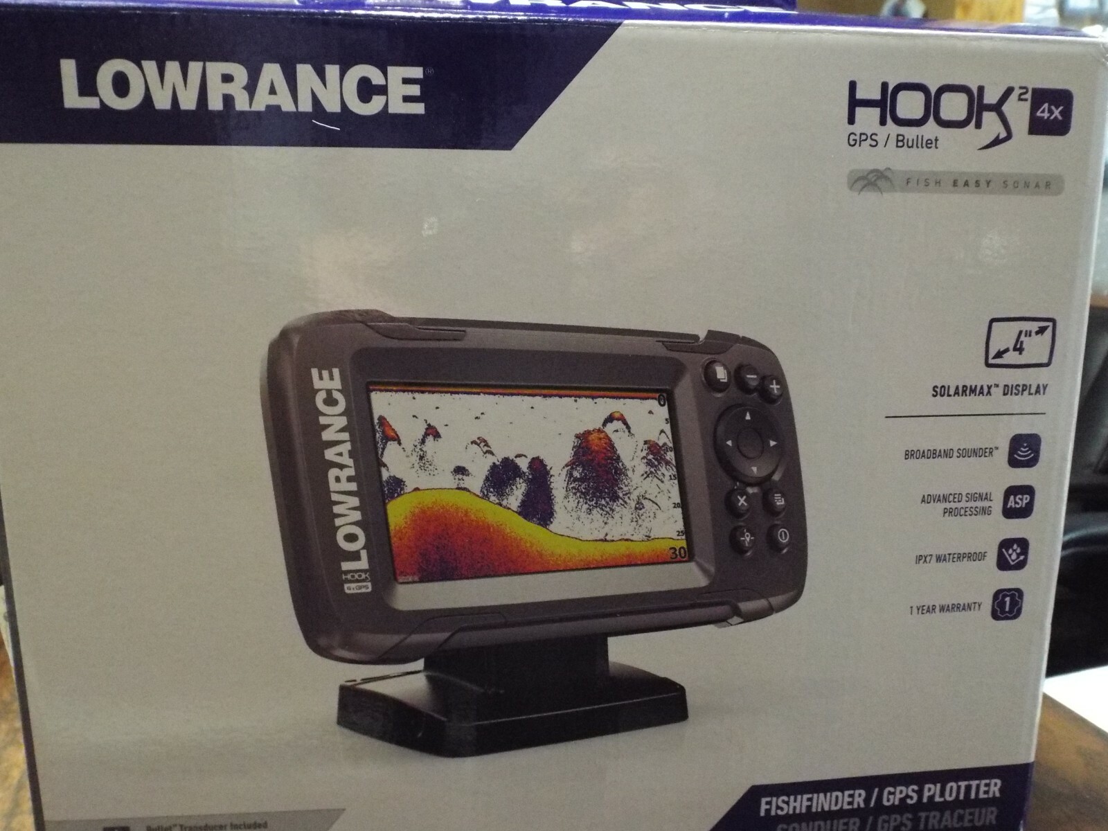 Lowrance Hook2 4x GPS Bullet Used Showroom Display