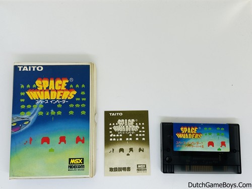 TAITO SPACE INVADERS MSX スペースインベーダー ゲーム MSX TAITO