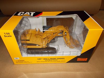 Norscot Cat 365C Front Shovel with metal tracks 1:50 scale Cat 55160