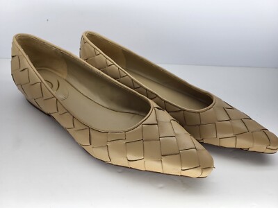 Sam Edelman Womens Joy Leather Basketweave Dress Ballet Flats Shoes Size 7