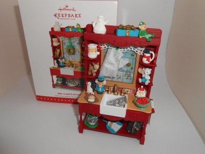 Hallmark Christmas Ornament 2015 MRS. CLAUS'S KITCHEN SINK Member Exclusive H37