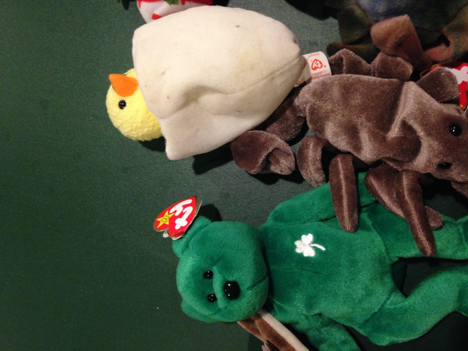 Lot of 23 bean filled toys MOSTLY BEANIE BABIES in EUC