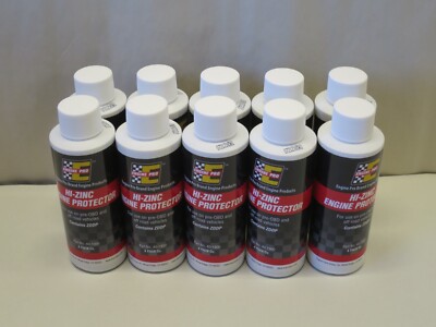 Engine Pro 4oz. Hi- Zinc Engine Protection with ZDDP 40-1900 Ten Botttles