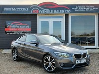2017 BMW 2 Series 2.0 218d Sport Auto Euro 6 (s/s) 2dr COUPE Diesel Automatic