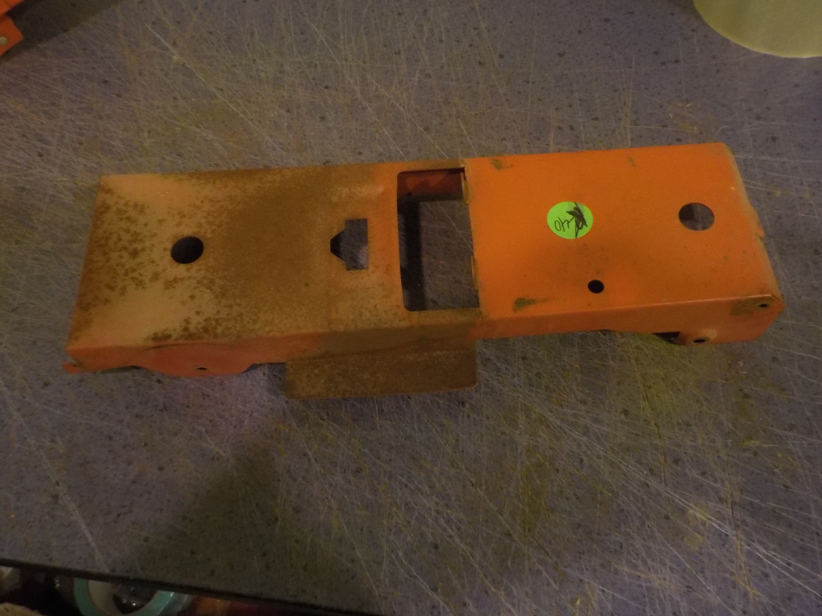 tonka dodge dumper truck orange color chassis for parts