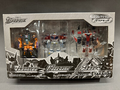 Takara Transformers Galaxy Force EZ Collection Clear Convoy Megatron Strascream