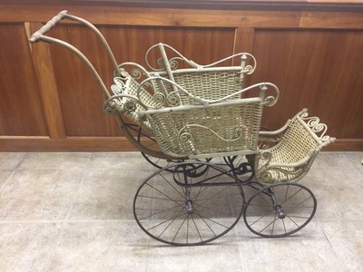 antique victorian baby carriage