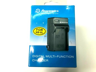 Chargeur Multi-Fonction Numérique Powerextra Pour NB-6L Livraison Gratuite.