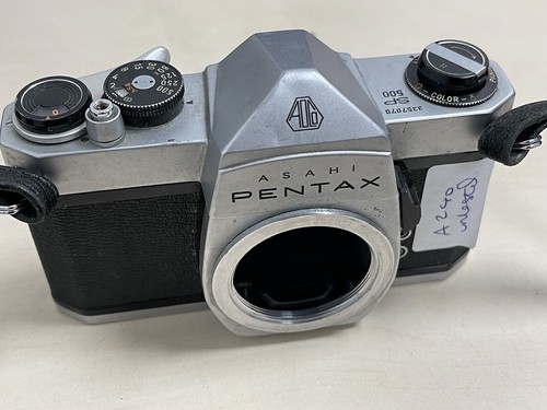 Pentax SP 500 Film Camera Body Untested SLR Vintage Photography