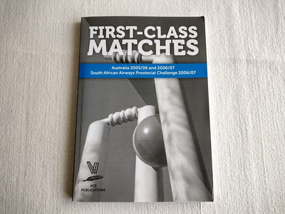 First Class Matches Australia 2005/6 & 2006/7  South African...Challenge 2006/07