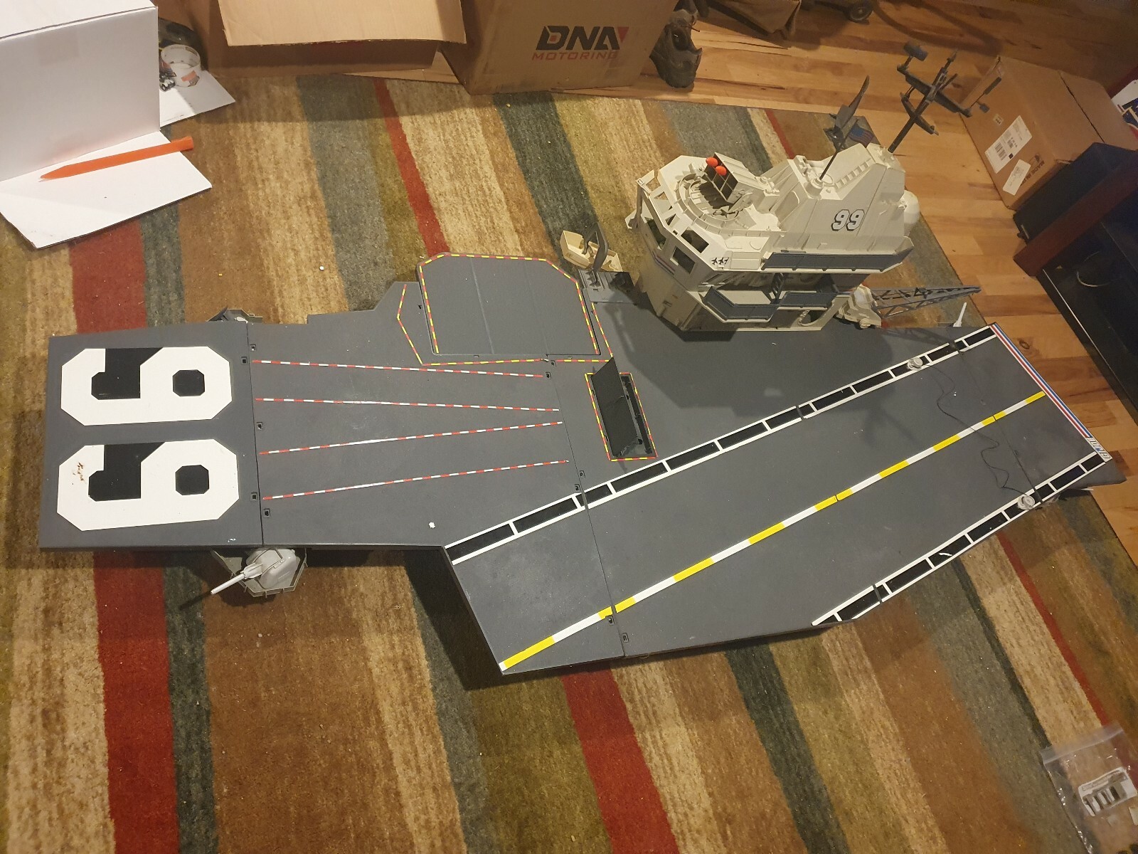 vintage gi joe aircraft carrier