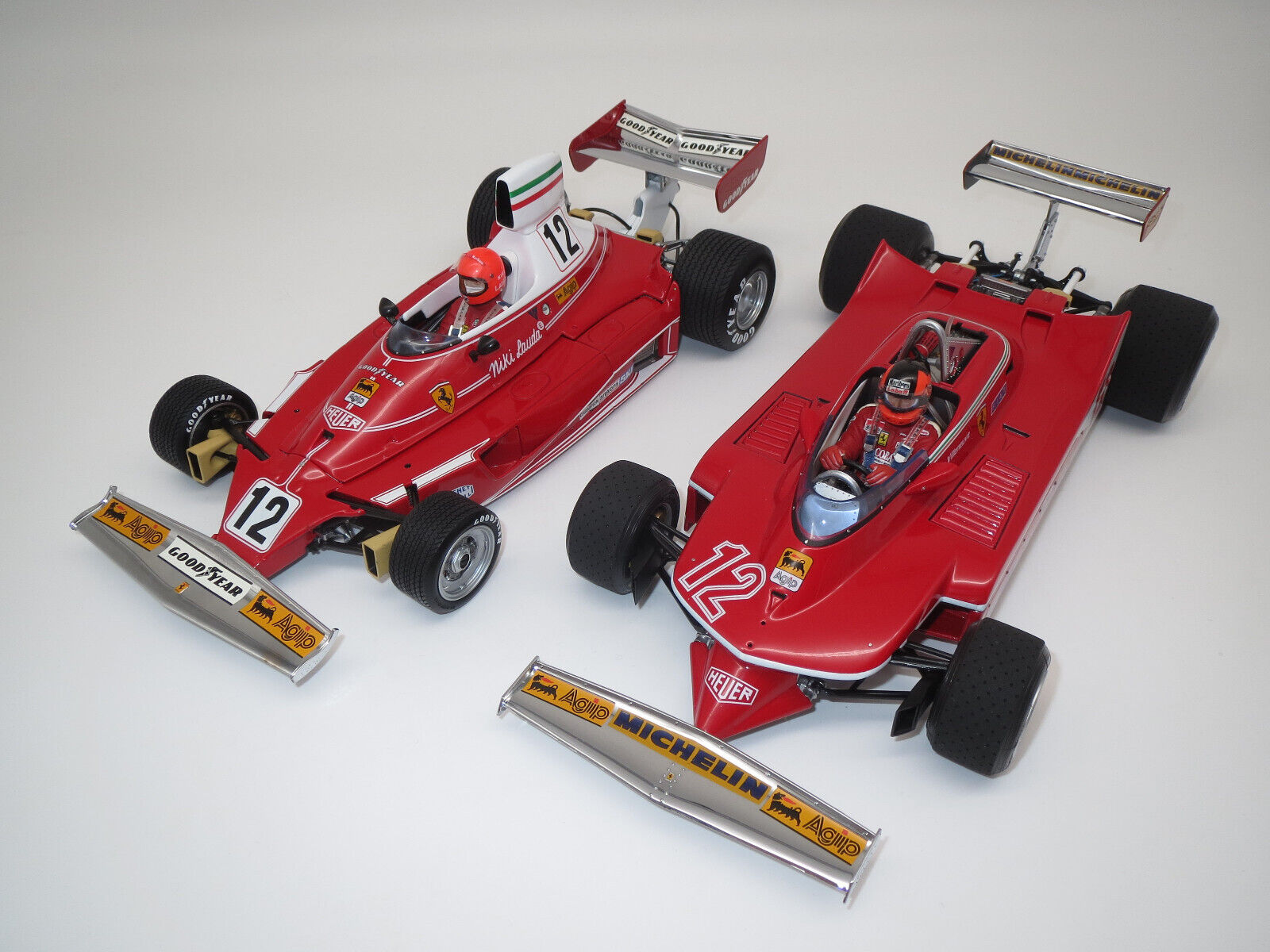 Exoto Gift Set Ferrari 312 T & 312T4 Exoto Gift Set Ferrari 312 T & 312T4