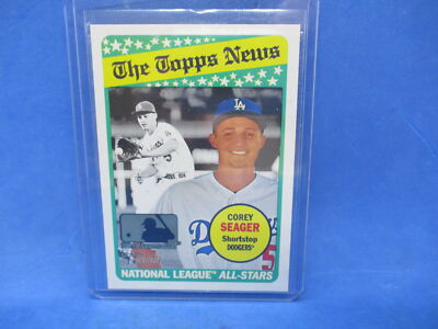 2018 Topps Heritage 100th Anniversary *** Corey Seager # 295 SSP